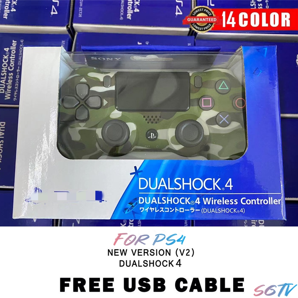 Tay Cầm Chơi Game PS4 Dualshock 4 Không Dây Phiên Bản 2 Bluetooth 5.1