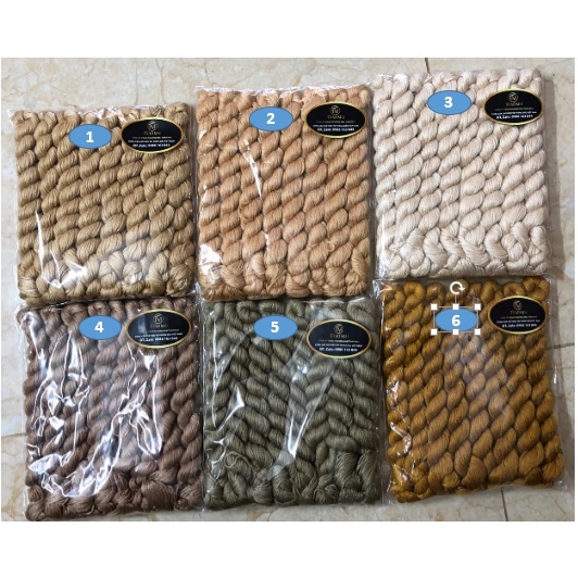 chỉ thêu cotton