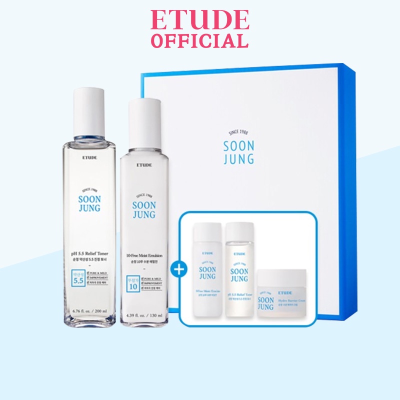 Bộ chăm sóc da ETUDE SoonJung [2 Loại]