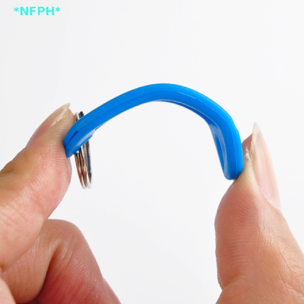 Set 30 Móc Khóa Phân Loại Thẻ ID Nhiều Màu Mới