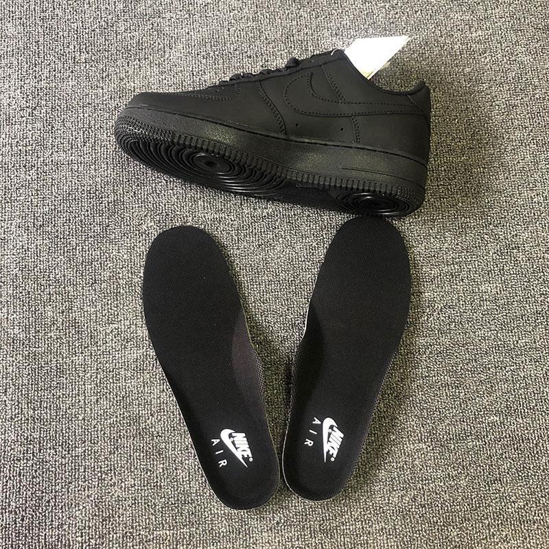 Đế Lót Giày Nike Air Force No. 1 Cặp Đế Lót Giày Thể Thao Màu Trắng Đen Độ Co Giãn Cao