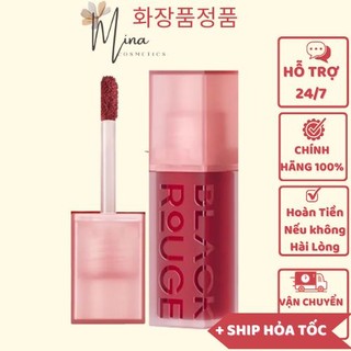 Son Black Rouge Double Layer Over Velvet ( New 2022 ) Son Black Rouge Cream Matt Rouge bản CM siêu hot