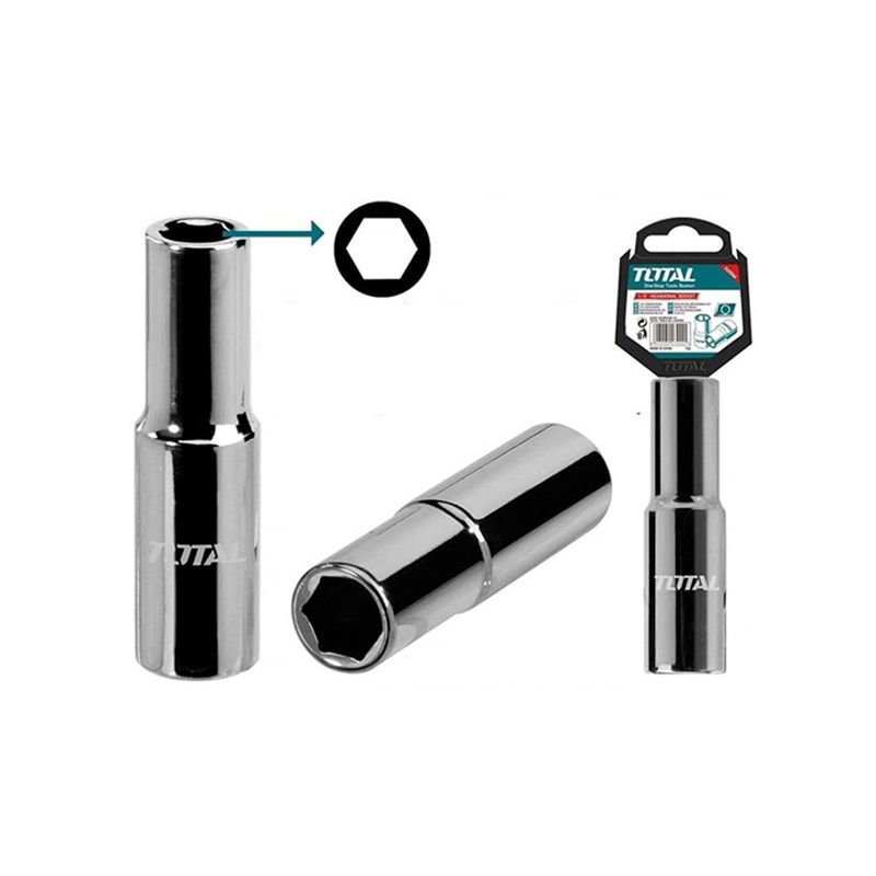 ĐỒ NGHỀ TOTAL Đầu tiếp lục giác (120/T) 1/2inchx 8MM~1/2inchx17MM < HÀNG CHÍNH HÃNG >