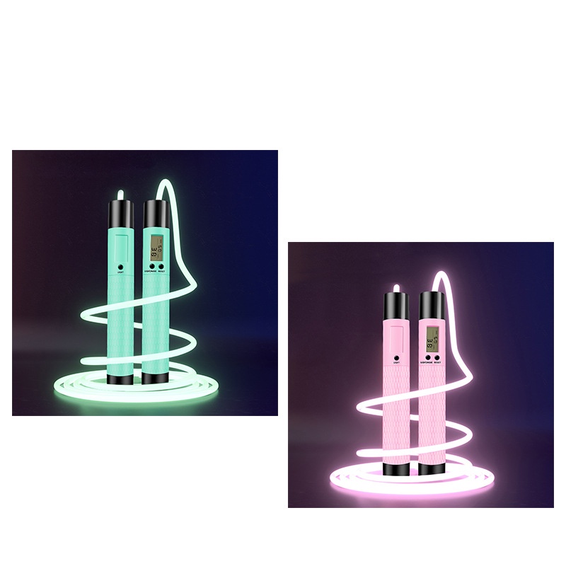 Dây Nhảy Có Đèn LED hiển thị số lần nhảy thời gian thông minh