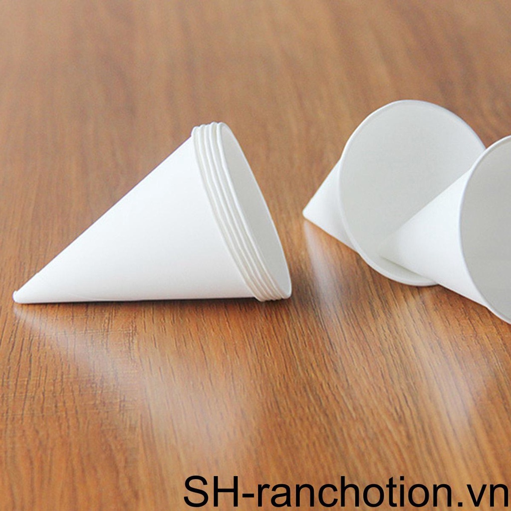 Bộ 250 Cốc Giấy Đựng Nước Trái Cây / Kem Chống Rò Rỉ Tiện Dụng Cho Tiệc Cưới / Sinh Nhật