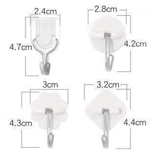 Combo 5 móc dán tường trong siêu dính
