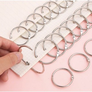 Móc Flashcard liên kết rèm treo đường kính vòng trong 25mm