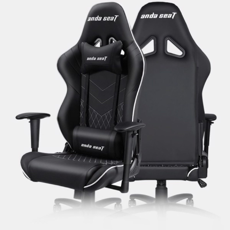 GHẾ GAME ANDA SEAT ASSASSIN KING SERIES BLACK (V2 TAY 4D + GỐI TO)