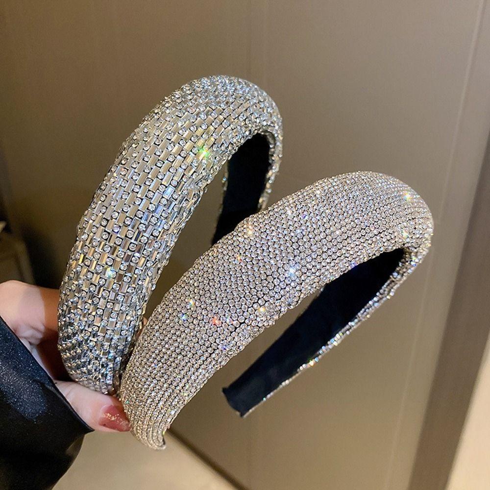 Băng Đô Vải Lấp Lánh Sang Trọng Dành Cho Nữ|Băng Đô Cài Tóc Phong Cách Hàn Quốc Xinh Xắn Cho Nữ