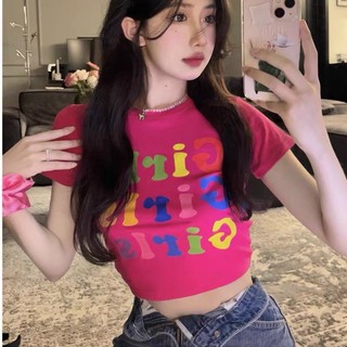 ÁO IN CROPTOP ÔM XINH MÀU ĐẸP G6 alohashop91