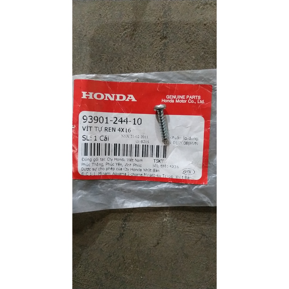 Vít tự ren 4x16 dùng nhiều dòng xe Honda