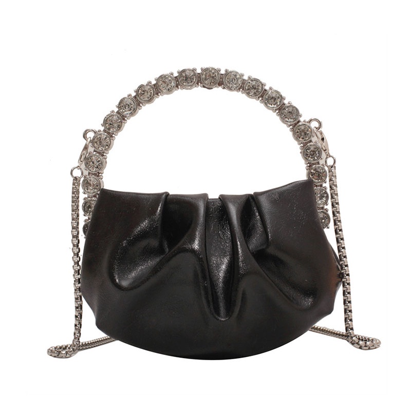 Túi Đeo Vai mini Kết Cấu Cao Cấp Có Dây Xích Thời Trang Cho Nữ