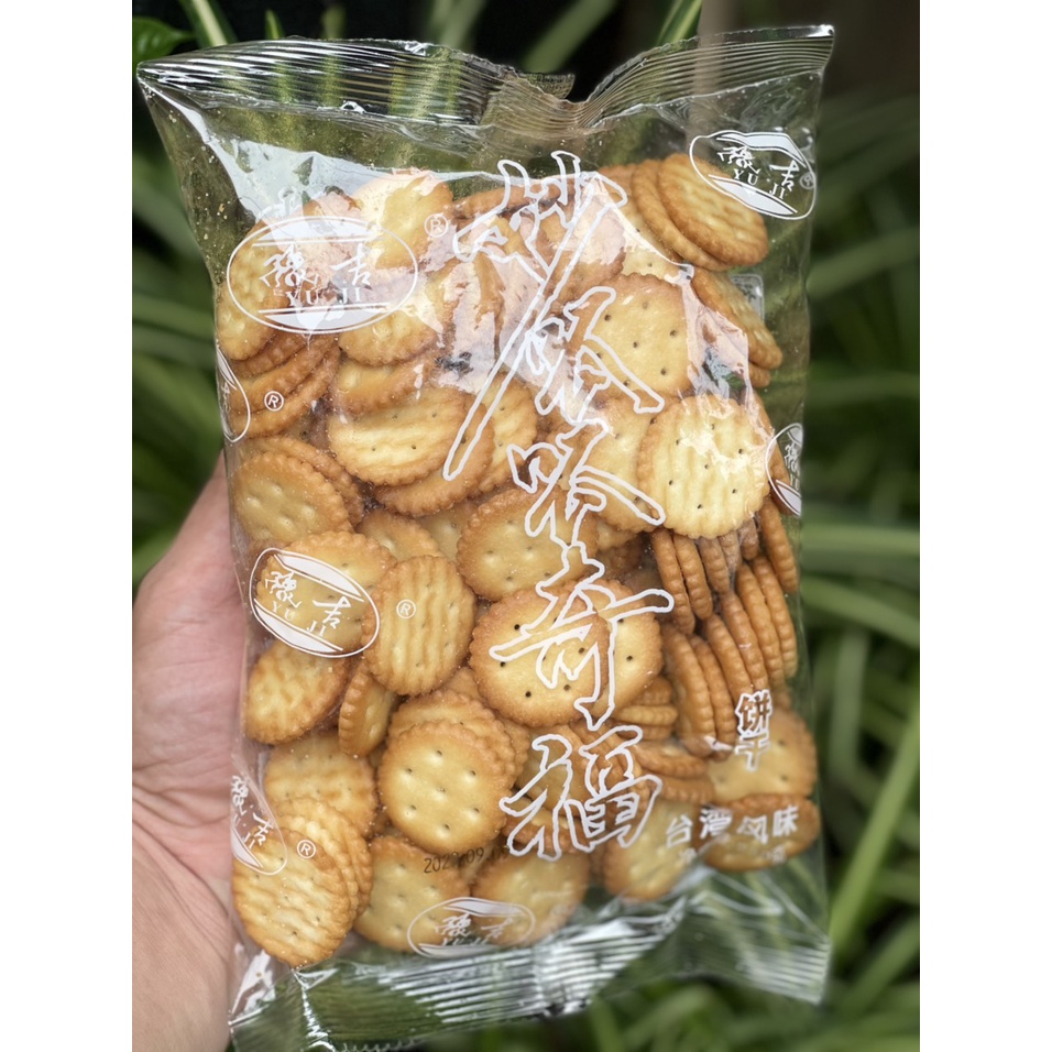 BÁNH QUY MẶN ĐÀI LOAN - GÓI 500G