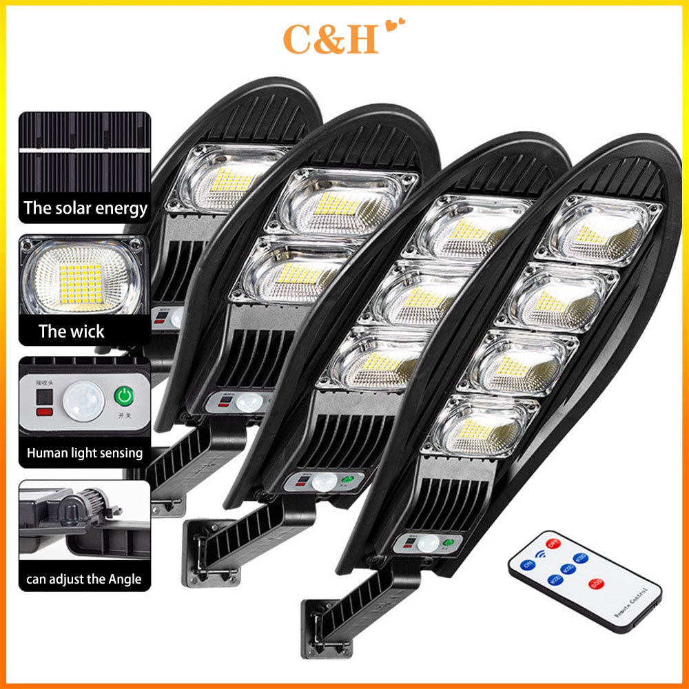 Set Đèn LED Đường Phố Sử Dụng Năng Lượng Mặt Trời
