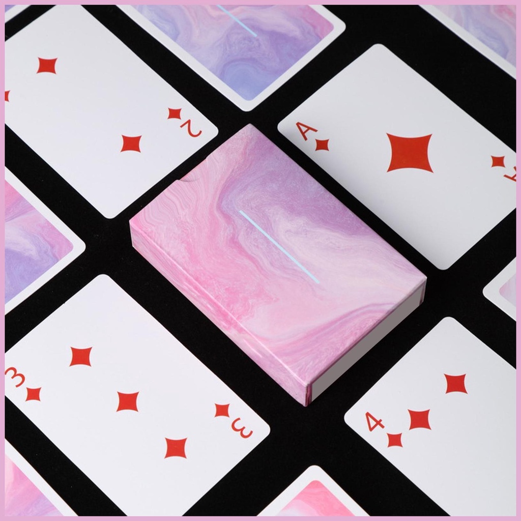 Bộ Thẻ Bài Trò Chơi Texas Lõi Trắng Sáng Tạo Chống Gập Lại Được