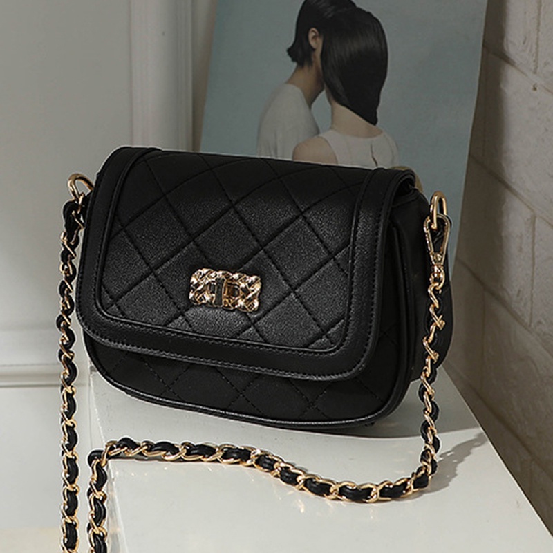 Túi Đeo Chéo Hình Thoi Thời Trang Hàn Quốc Cho Nữ