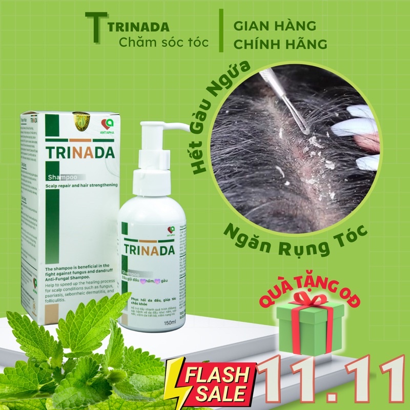 Dầu gội nấm da đầu, dầu gội sạch gàu hết ngứa thơm mát HIỆU QUẢ-Thương hiệu Antapha