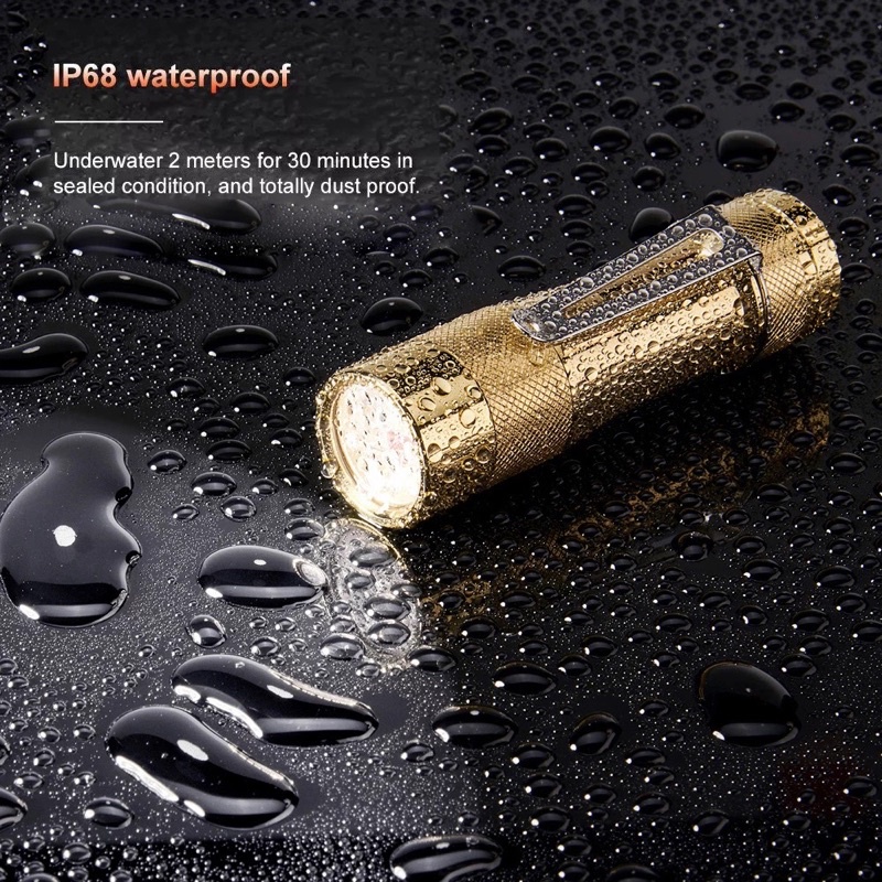 Đèn pin EDC Lumintop FW3A Đồng thau 2800 Lumens