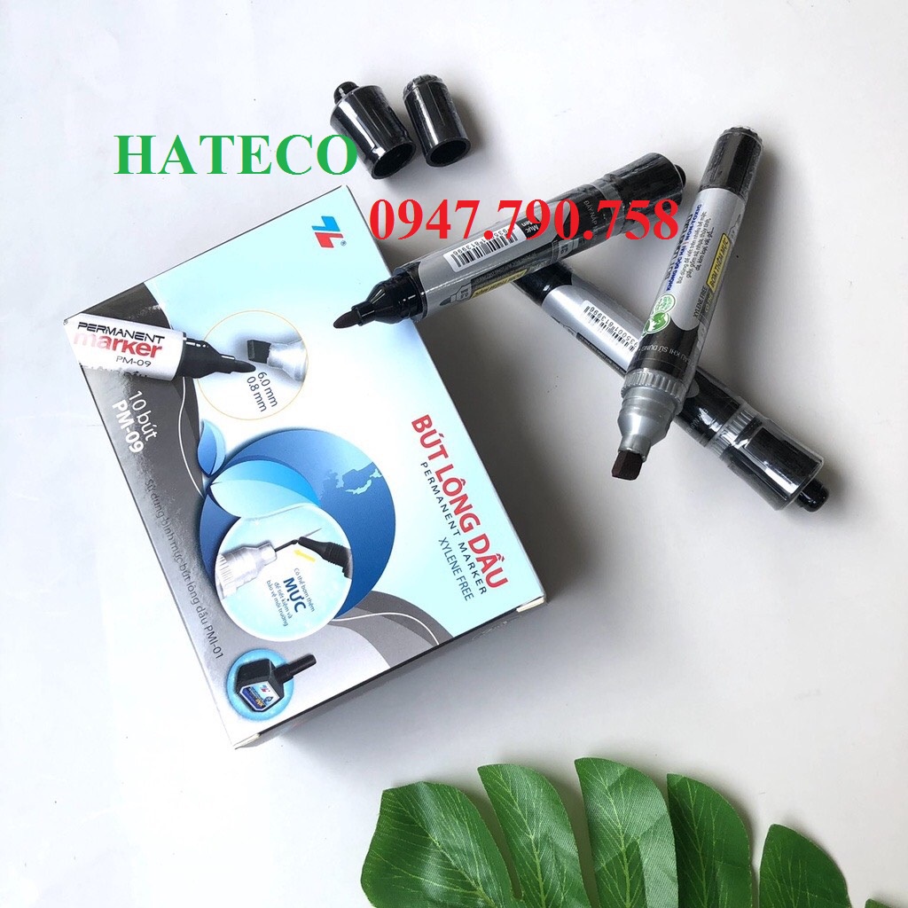 Bút lông dầu Thiên Long PM09  Bút không xóa được - Bút dạ dầu PM - 09