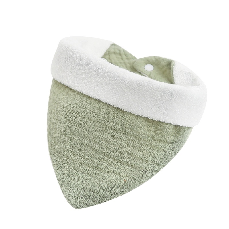 Yếm Ăn Bằng Vải Gạc Thoáng Khí Cho Bé