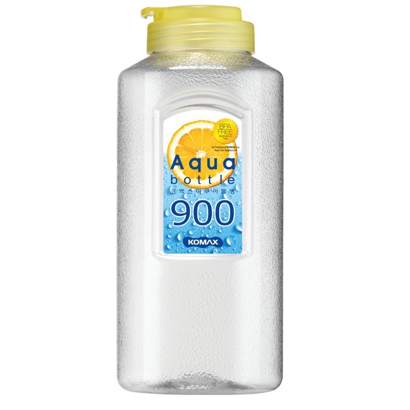 Bình nước nhựa AQUA BOTTLE Hàn Quốc KOMAX 900ml-20308