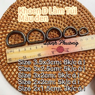 Khoen D Phụ Kiện Túi Đủ Size (2 cái)