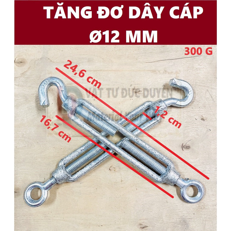 Tăng đơ dây cáp Ø [ 12mm ]