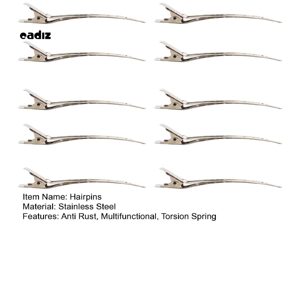 Set 20 Kẹp Chia Tóc Bằng Thép Không Gỉ Tiện Dụng