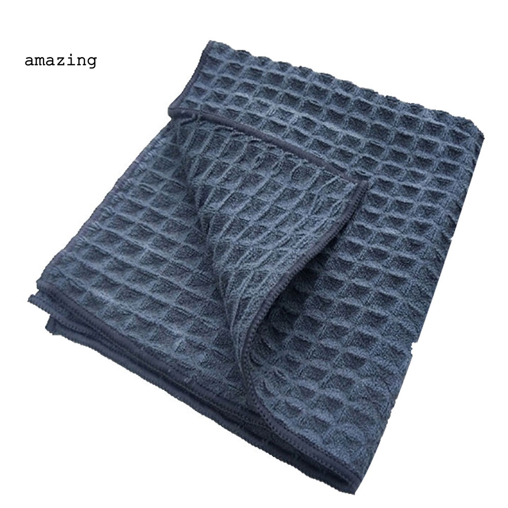 Khăn Lau Đánh Bóng Xe Hơi Hình Vuông Bằng Sợi Microfiber