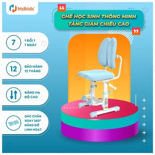 Ghế học sinh thông minh tăng giảm chiều cao có gác chân