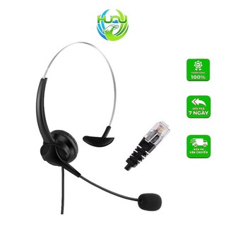 Tai Nghe Tổng Đài Huqu TD29 - Có chế Độ Tách Mic, Lọc Tạm Âm Tốt