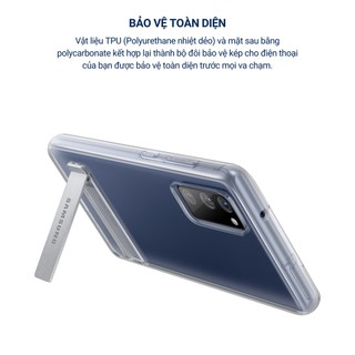 [Chính hãng] Ốp Clear Standing Cover dành cho Galaxy S20 FE (Fan Edition)
