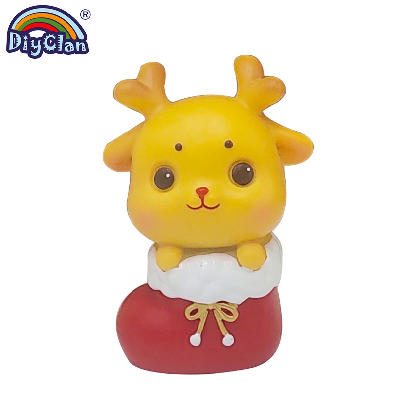 Khuôn Silicone Tạo Hình Làm Bánh Kẹo / Sô Cô La Hình Người Tuyết / Tuần Lộc Giáng Sinh 3