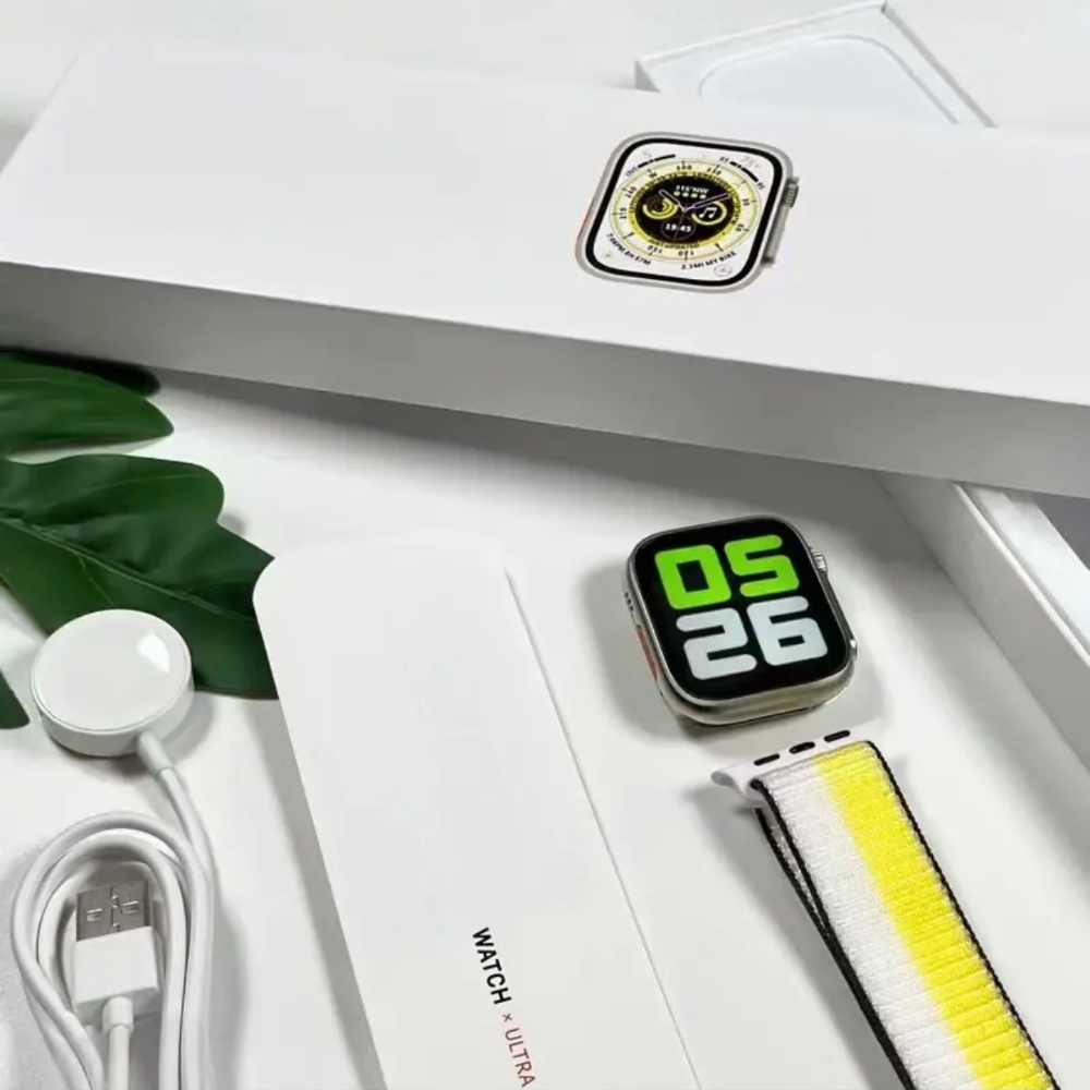 Đồng Hồ Thông Minh H10 ULTRA Viền Titan Bản Cao Cấp Mới Nhất 2022