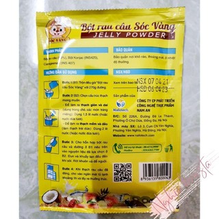 Bột Rau Câu Sóc Vàng