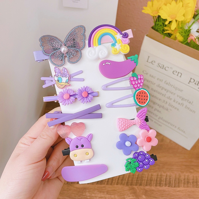 SET 14 KẸP TÓC ĐÁNG YÊU CHO BÉ GÁI 🌟 FREESHIP 🌟
