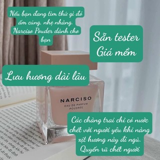Nước hoa nữ Narciso Rodriguez Poudree EDP 90ml tester