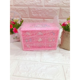 🌻 HỘP ĐỰNG ĐỒ 9 Ô KITTY 🎀 KITTY HOUSE