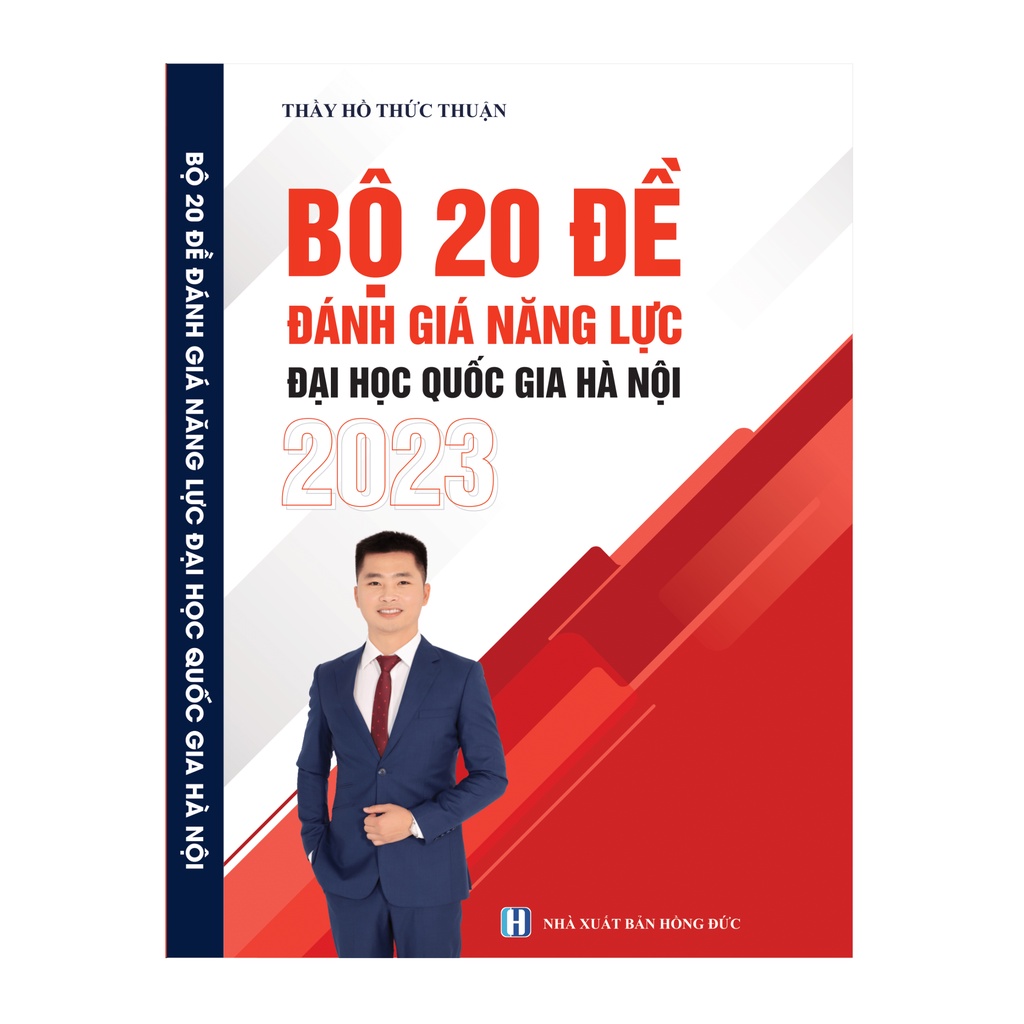 Sách - Bộ 20 Đề Môn Toán Đánh Giá Năng Lực Đại Học Quốc Gia Hà Nội 2023, Tài liệu ôn thi ĐGNL ĐHQGHN mới nhất