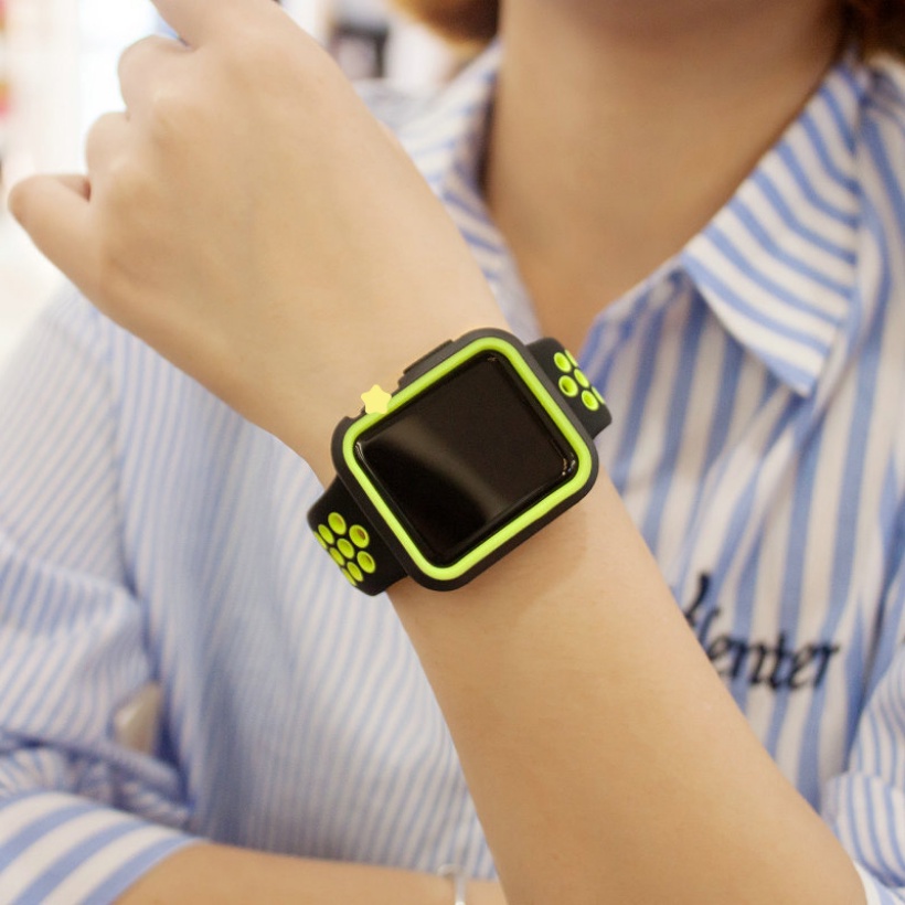 Ốp Bảo Vệ Bằng Silicone Dành Cho Apple Watch Ultra 8 SE 7 49MM 45MM 44MM 42MM iWatch series 38MM 40MM 41MM 5 4 3 2 1