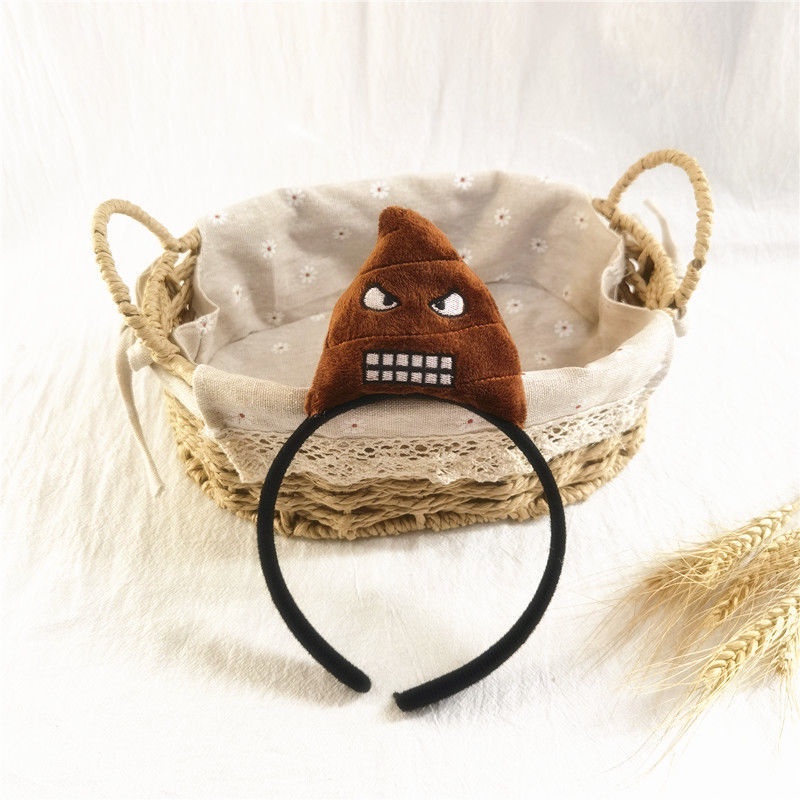 Băng Đô Hình Ngộ Nghĩnh Hài Hước Vui Nhộn Hình Shit Dễ Thương