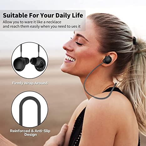 Dây Đeo Tai Nghe Bluetooth Không Dây Bằng Silicone Mềm Chống Thất Lạc Cho Galaxy Buds 2 Pro  / Samsung Galaxy Buds Pro 2