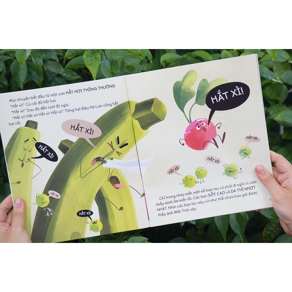Sách - Những người bạn rau củ - Con yêu, đừng sợ rau xanh! - Những "vệ sĩ" của môi trường  - Đinh Tị