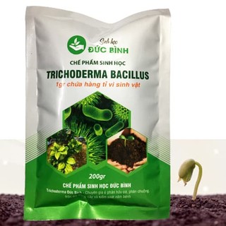 Chế phẩm vi sinh vật trichoderma Đức Bình gói 200gr