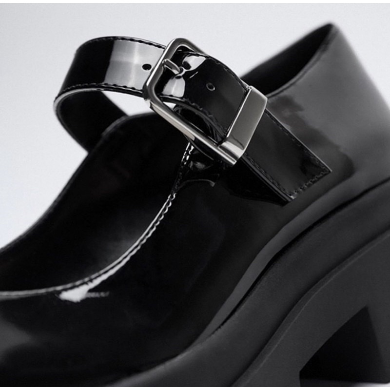 Mary Jane Heeled Shoes ZR hàng tuồn