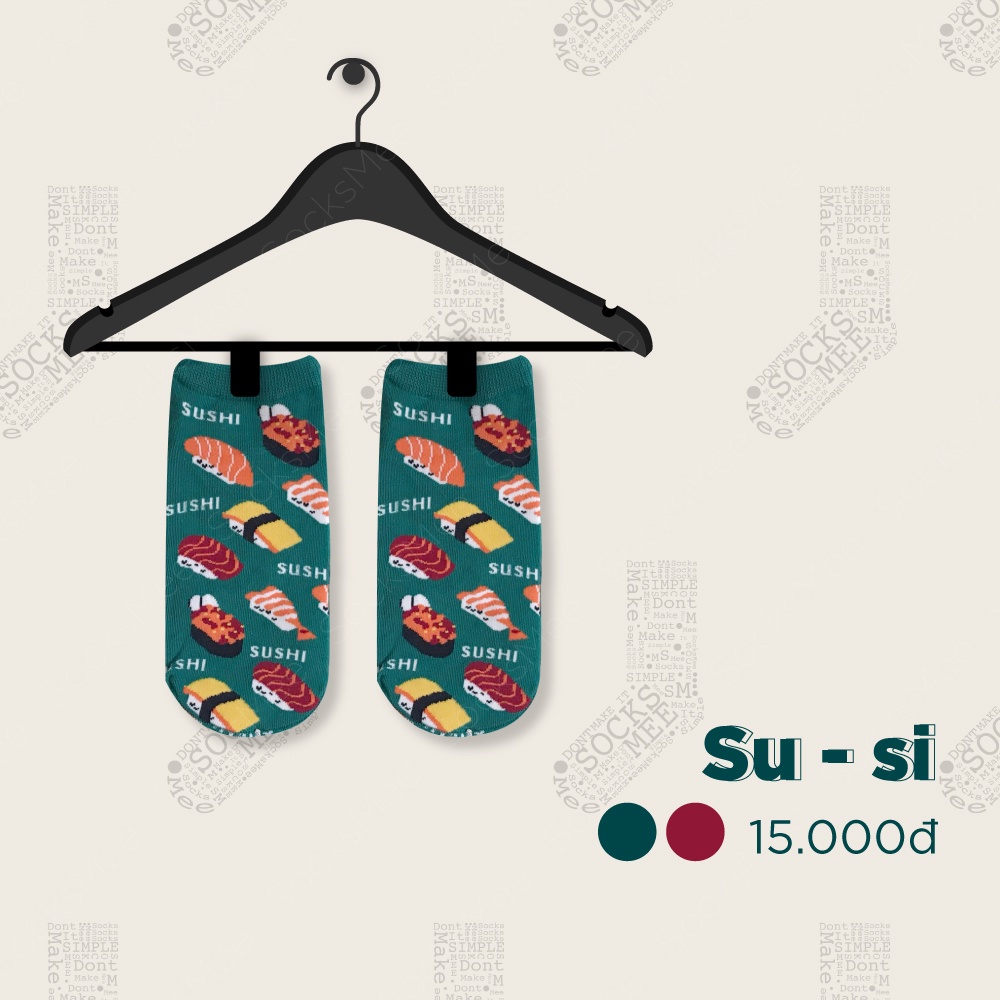 TẤT VỚ SU - SI - PATTERN SOCKS