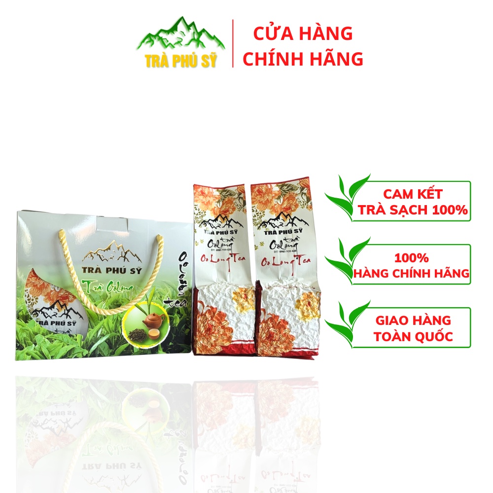 Trà Olong Tứ Quý 001 ( gói 250gr ) Búp Trà Tươi Giúp Tinh Thần Sảng Khoải
