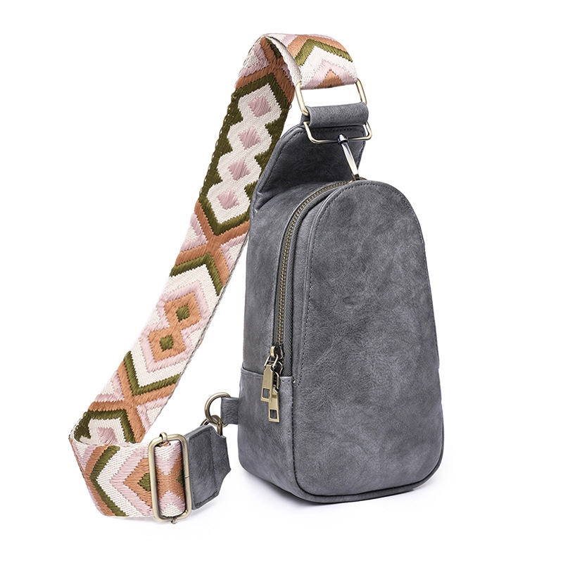 Túi Da pu Đeo Chéo Bản Rộng Thời Trang Cho Nữ