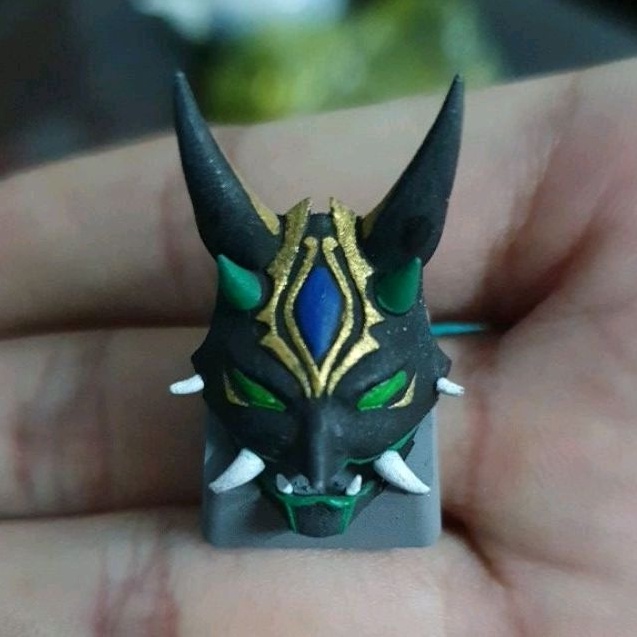 Nút bàn phím cơ -Keycap xiao genshin imapact