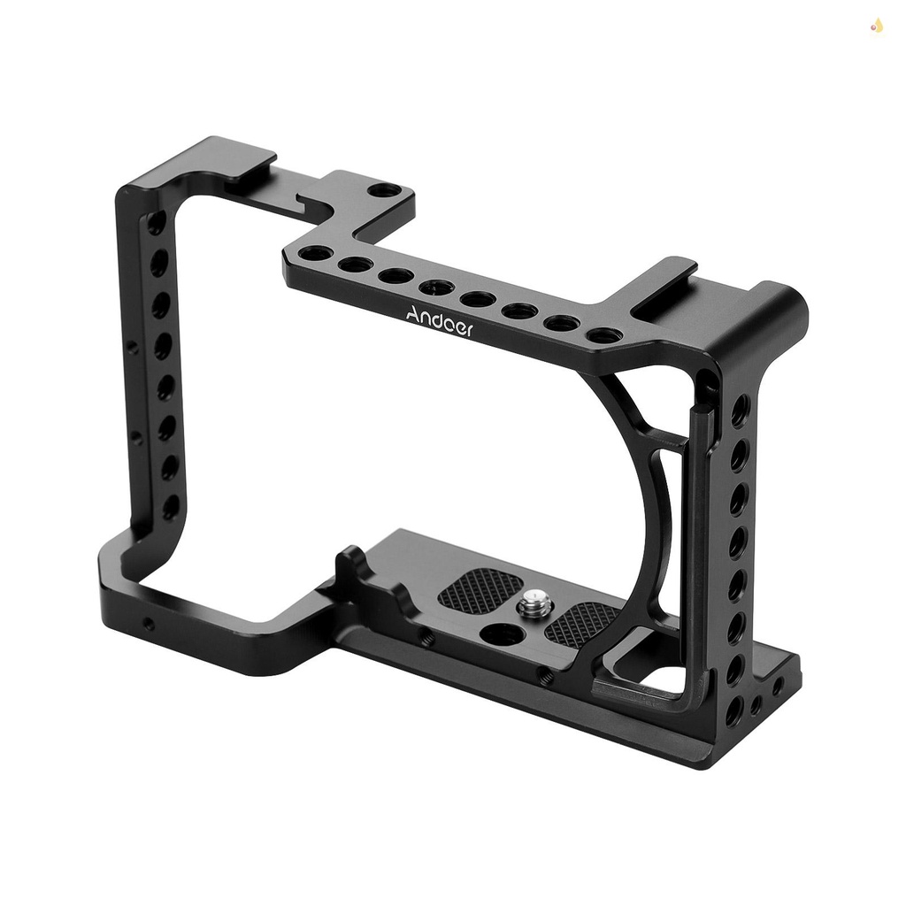 Bộ Khung Máy Ảnh Chuyên Nghiệp Andoer Bằng Hợp Kim Nhôm Với Ốc Vít Mở Rộng 1 / 4 "3 / 8" Và Cờ Lê Mini A6600,A6